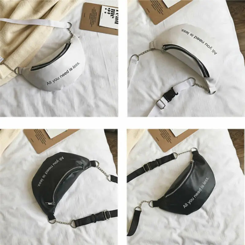 Women's Casual Waist Fanny Pack Belt Bag Pouch Travel Hip Bum Bag