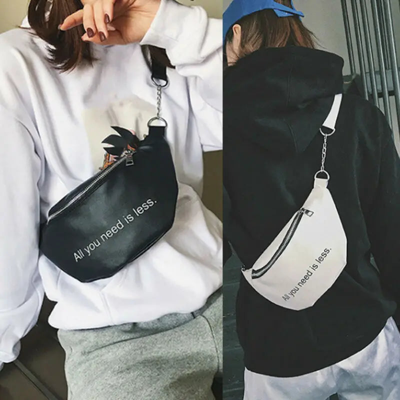 Women's Casual Waist Fanny Pack Belt Bag Pouch Travel Hip Bum Bag