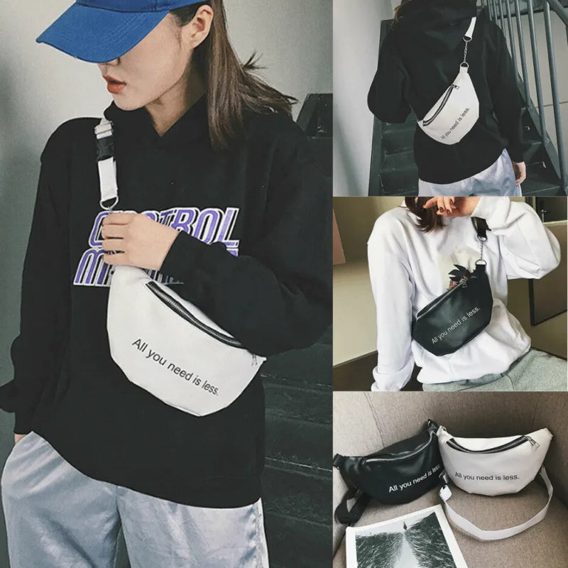 Women's Casual Waist Fanny Pack Belt Bag Pouch Travel Hip Bum Bag