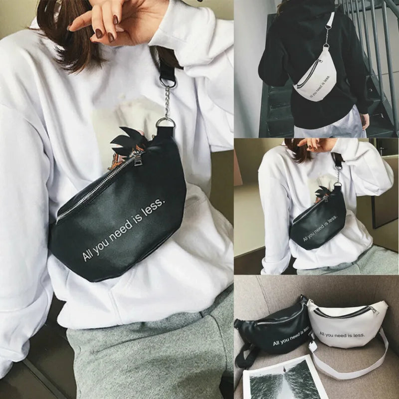 Women's Casual Waist Fanny Pack Belt Bag Pouch Travel Hip Bum Bag