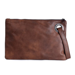 Women Handbag Solid Lady Clutches Bag Soft Girl Zipper Packet Female Casual Bags