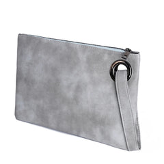 Women Handbag Solid Lady Clutches Bag Soft Girl Zipper Packet Female Casual Bags