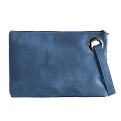 Women Handbag Solid Lady Clutches Bag Soft Girl Zipper Packet Female Casual Bags