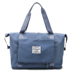 Women Handbag Waterproof Wet Dry Separation Large Capacity Collapsible Bag