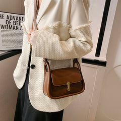 Women PU Leather Shoulder Bags Stylish Handbags Crossbody Messenger Bags