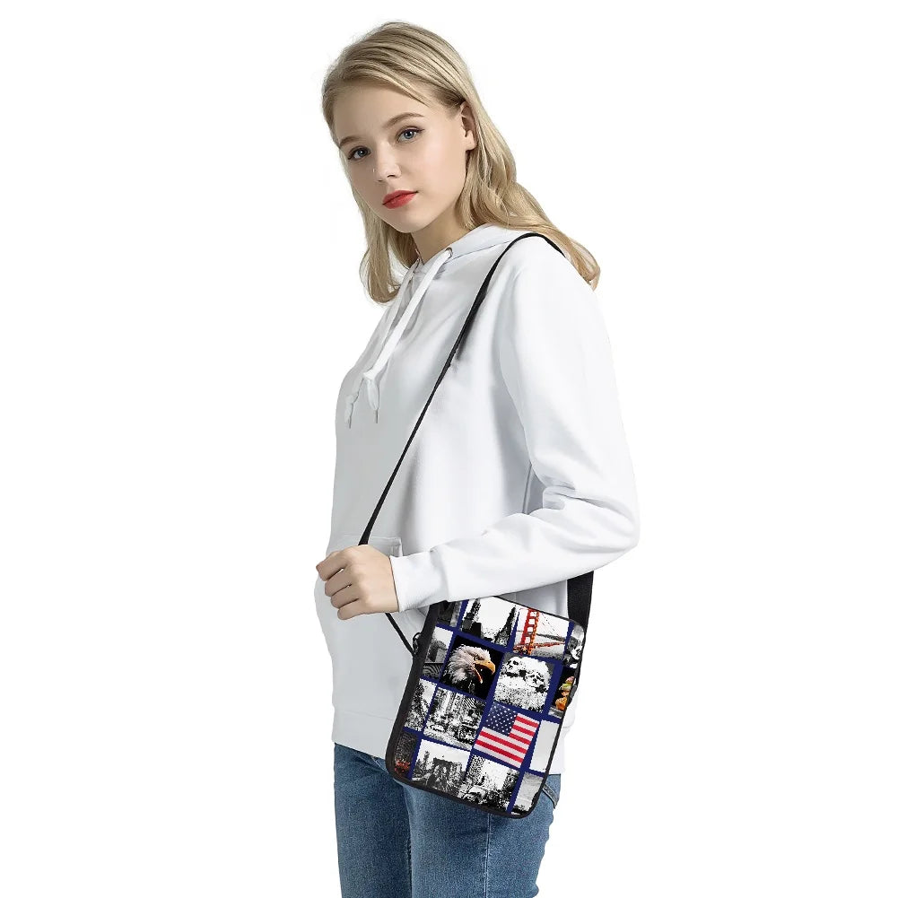 Customizable Landscape Flags Messenger Bag