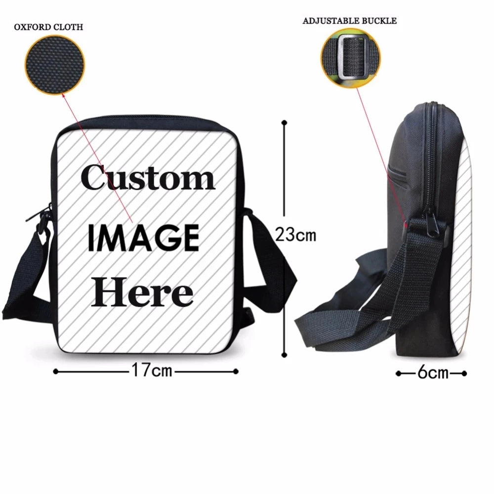 Customizable Landscape Flags Messenger Bag