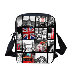 Customizable Landscape Flags Messenger Bag