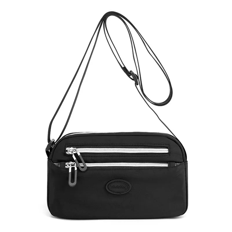 Women's Small Shoulder Bag Zipper Phone Purse Wallet