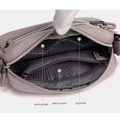 Women's Small Shoulder Bag Zipper Phone Purse Wallet