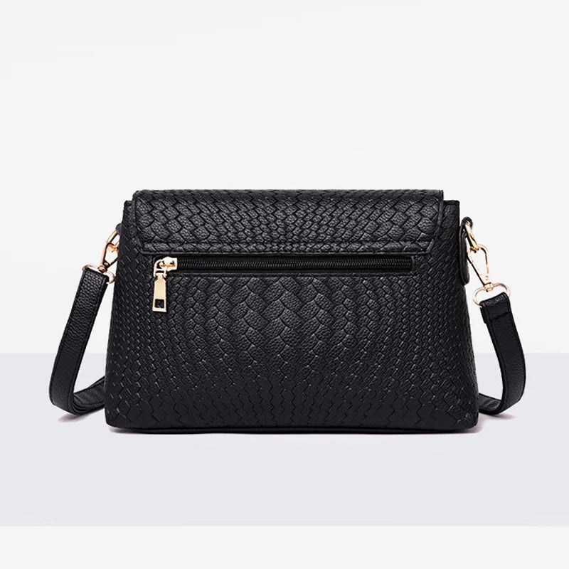 Women Shoulder Bag Handbag Crossbody Bags PU Leather Ladies Purse