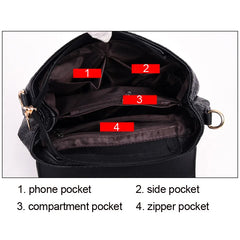 Women Shoulder Bag Handbag Crossbody Bags PU Leather Ladies Purse
