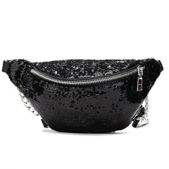 Glitter Sequin Waist Bag Shiny Fanny Pack