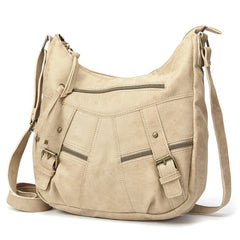 Women Shoulder Bag Crossbody Small Size Messenger Handbag Pockets Tote Purse