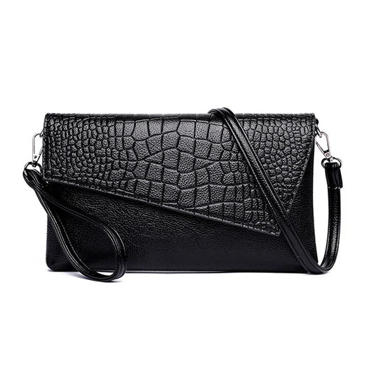 Soft PU Leather Shoulder Bag Crossbody Purse Clutch