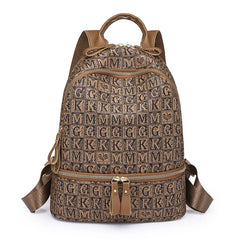 Women Small Backpack Female Shoulder Bag String Ladies Rucksack Leather