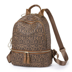 Women Small Backpack Female Shoulder Bag String Ladies Rucksack Leather