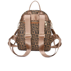 Women Travel PU Backpack Large Capacity Female Shoulder Bag For Teenagers