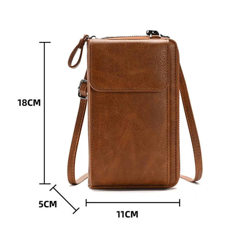 Multifunctional Women Wallet Shoulder Bag Crossbody Phone Bag