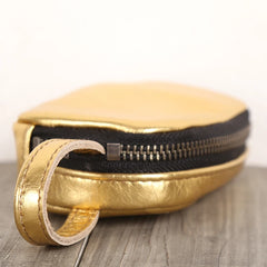 Women Leather Car Key Case Zipper Wallet