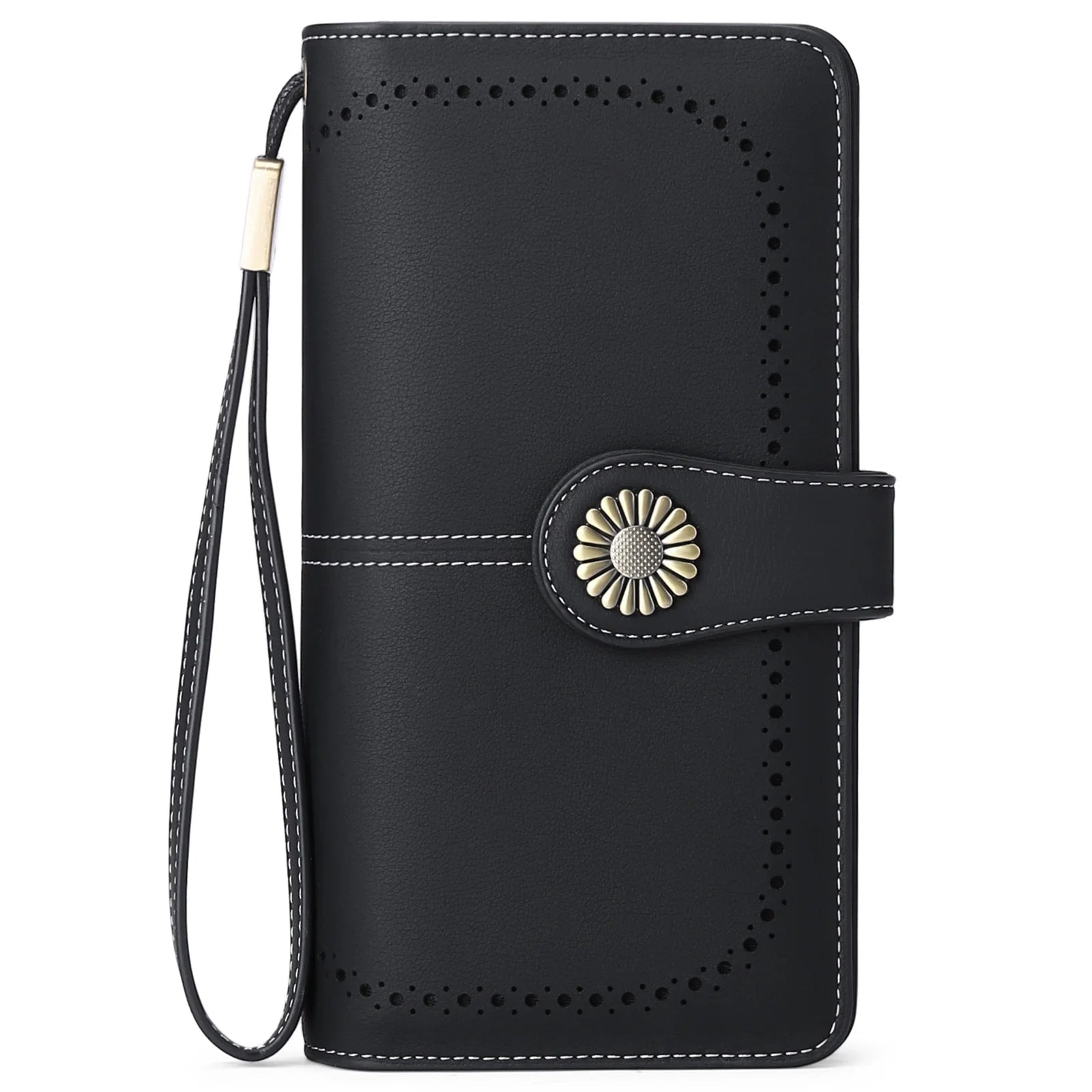 Women's Long Wallet Pu Multifunctional High Women's Wallet RFID Handbag