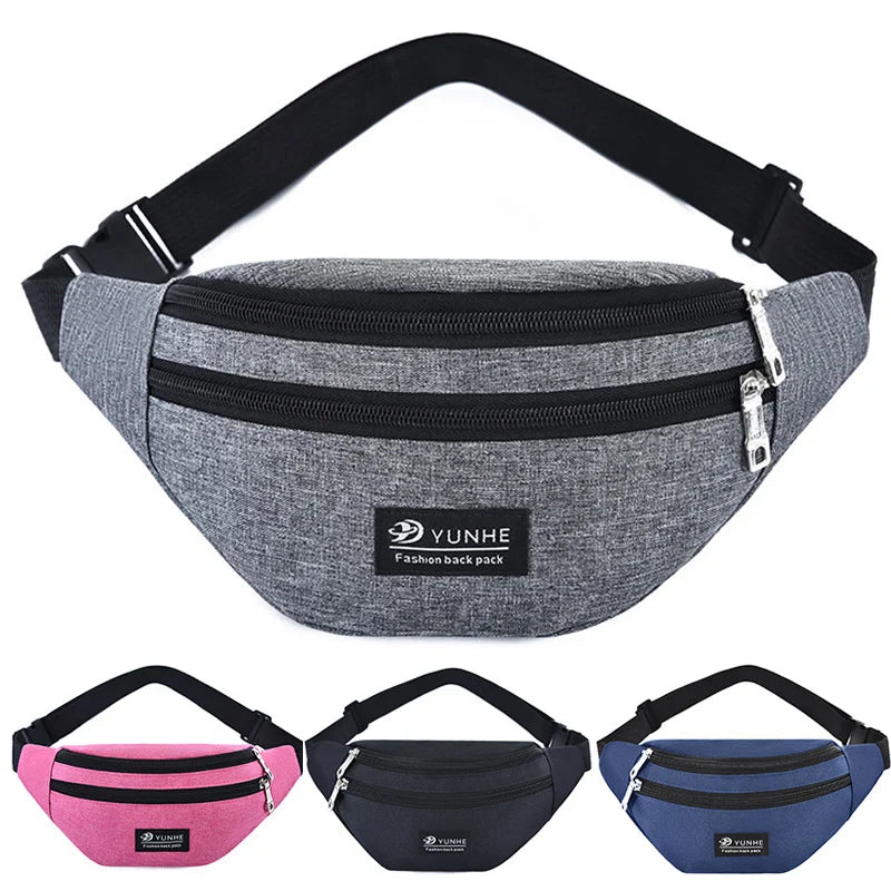 Colorful Waist Bag Fanny Pack Travel Hip Belt Phone Pouch