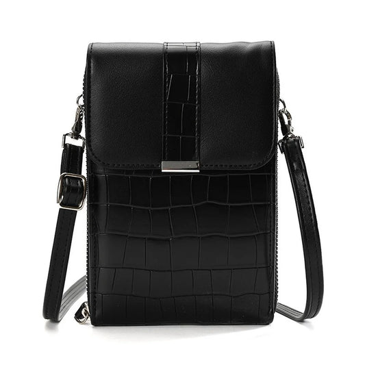 Crocodile Pattern Mini Phone Bag Wallet Purse