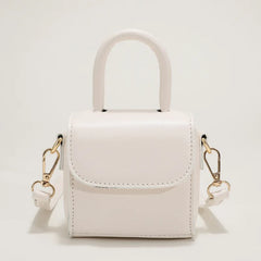 Solid Handheld Small Square Bag for Children