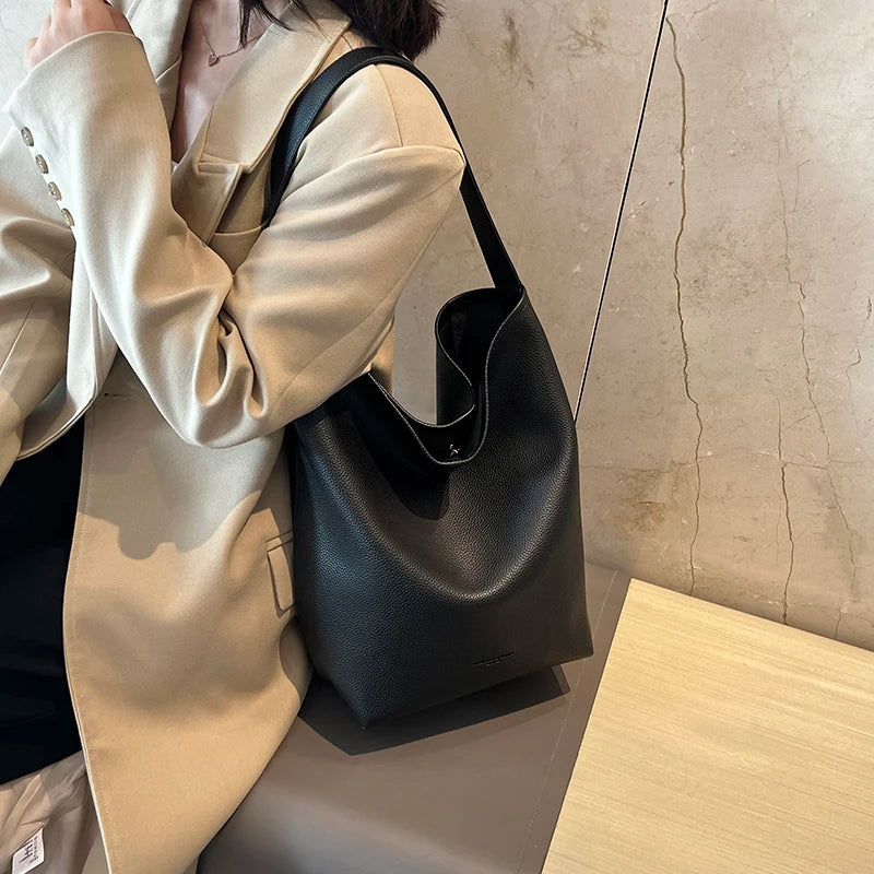 Fashionable Shoulder Daily Women Bucket Bags Handbags Party Casual Multi-functio