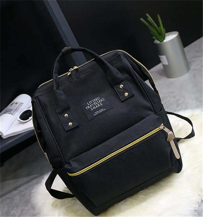 Canvas Travel Backpack for Mommy Bag School Bags
