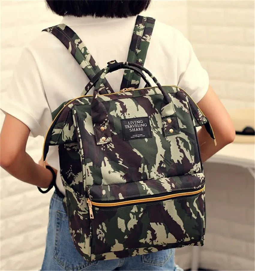 Canvas Travel Backpack for Mommy Bag School Bags
