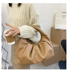 Soft Pu Leather Shoulder Bag for Women Tote Handbag