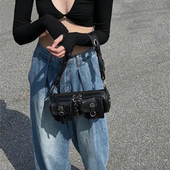 Dark Spice Girl Underarm Bag Senior Texture Strap Crossbody Bag