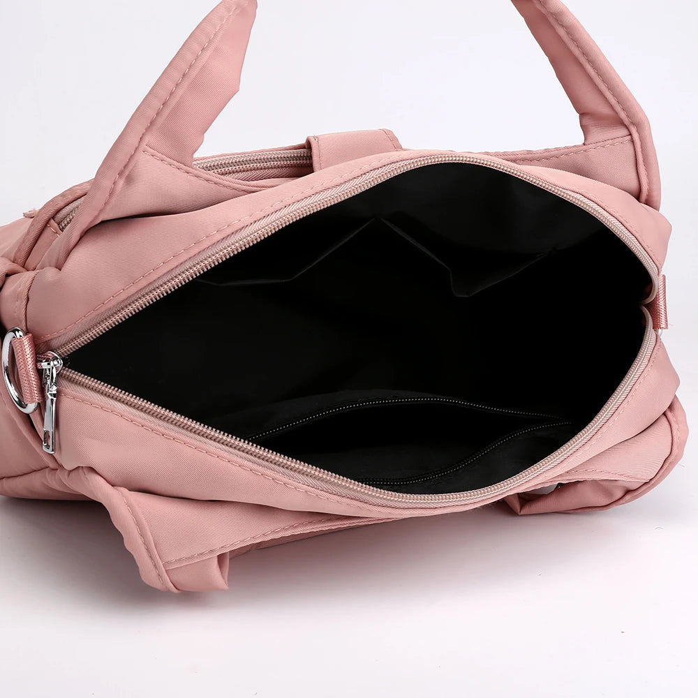 Women Messenger Bag Lady Oxford Cloth Handbag Shoulder Bag Lady Purse