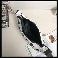 Women's Small Shoulder Bag Lightweight Messenger Bag Cow Pattern