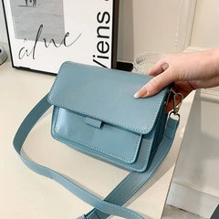 Flap Messenger Bag For Women Small Square Bag Crossbody Shoulder Bag