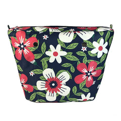 Floral Border Waterproof Inner Lining Insert For Classic Mini O Bag