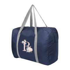 Foldable Travel Bags Large Capacity Duffle Bag Pink Flower Women Men