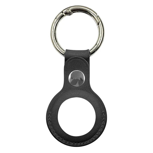 Airtags Hanging Buckle Anti-lost Protective Cover PU Leather Holder