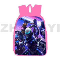 3D Print Fire Garena Backpack 12/16 Inch School Bag