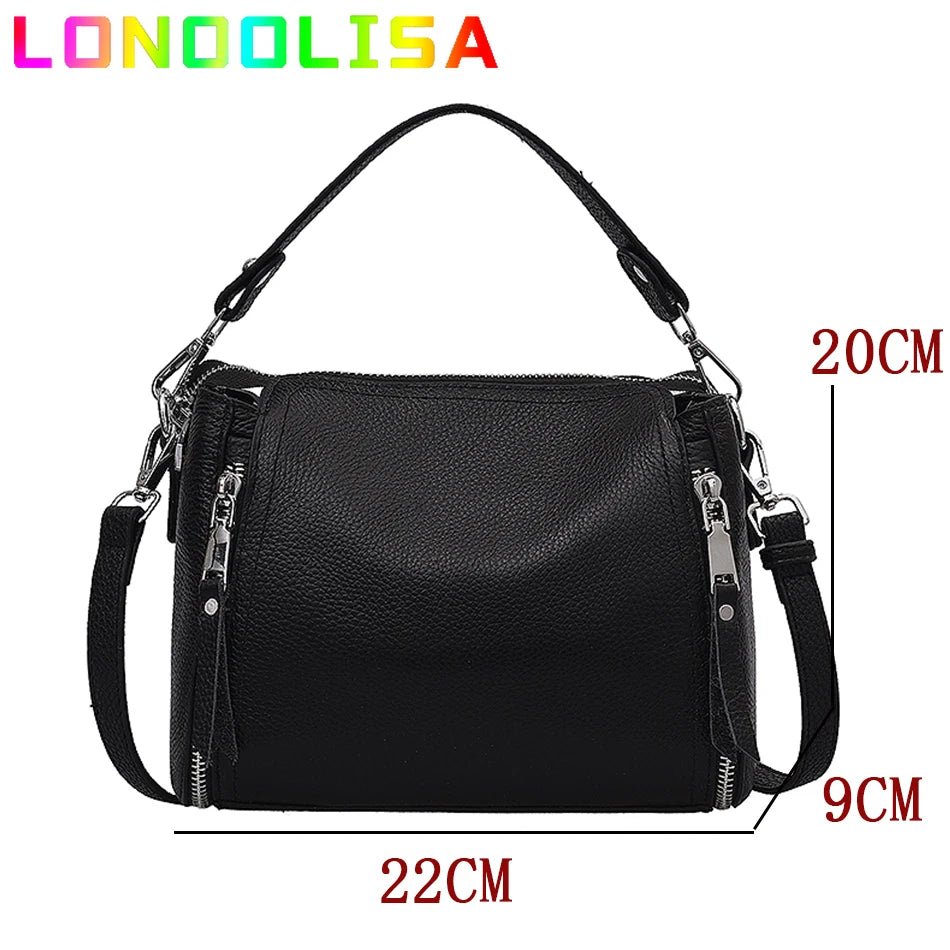 Women Messenger Bags Bucket Bag Leather Crossbody Handbag Bolsa