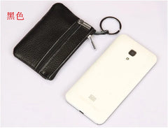 Leather Key Holder Wallet Unisex Key Organizer Bag