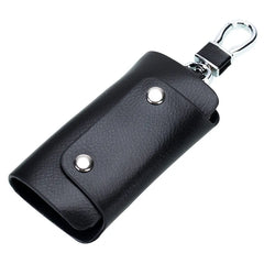 Leather Key Wallets Women Men Key Holder Housekeeper Organizer Rivets