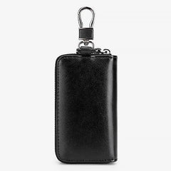 Leather Keychain Holder Pouch Purse Key Cover Bag Men
