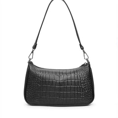 Crocodile Pattern Leather Women's Shoulder Bag