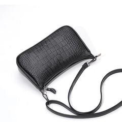 Crocodile Pattern Leather Women's Shoulder Bag