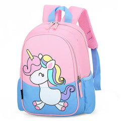 Cartoon Unicorn Girls Backpack School Bags for Kids