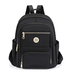 Girls Pink Backpack Women's Nylon Travel Backpack Anti-theft Bag