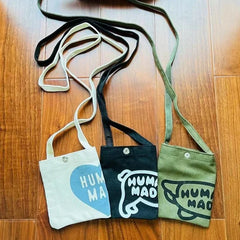 Canvas One Shoulder Messenger Bag for Men and Women