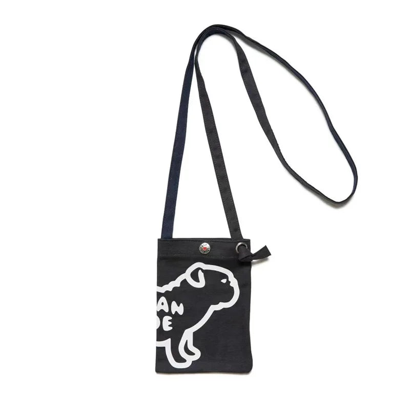 Canvas One Shoulder Messenger Bag for Men and Women
